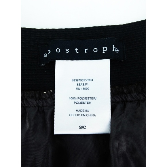 Apostrophe Womens Skirt Sz S Sequins! - Picture 6 of 8